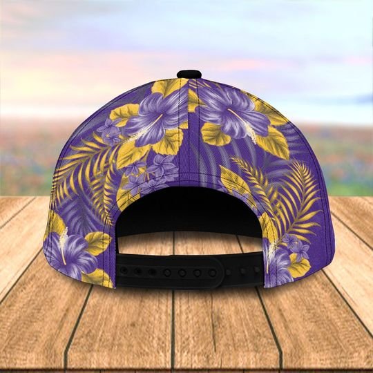 Minnesota Vikings Tropical Flower Classic Cap 3 Minnesota Vikings Tropical Flower Classic Cap3