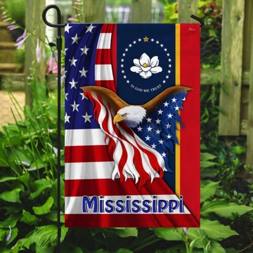 Mississippi Eagle American flag In god we trust flag 5 Mississippi Eagle American flag In god we trust flag 4