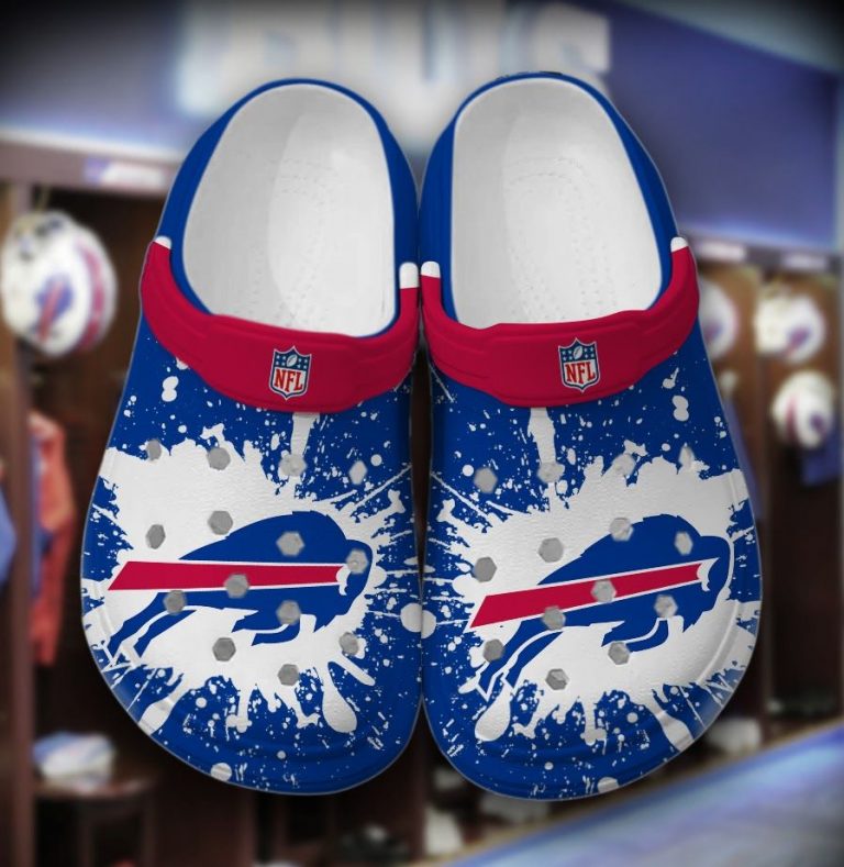 NFL Buffalo Bills crocband clog shoes 1