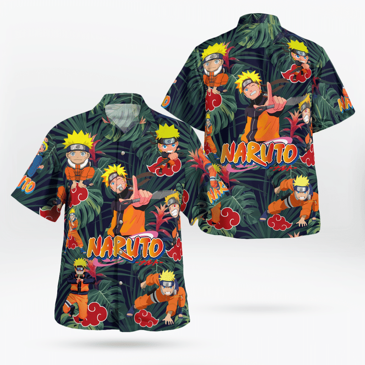 Naruto Hawaiian Shirt 1 Naruto Hawaiian Shirt
