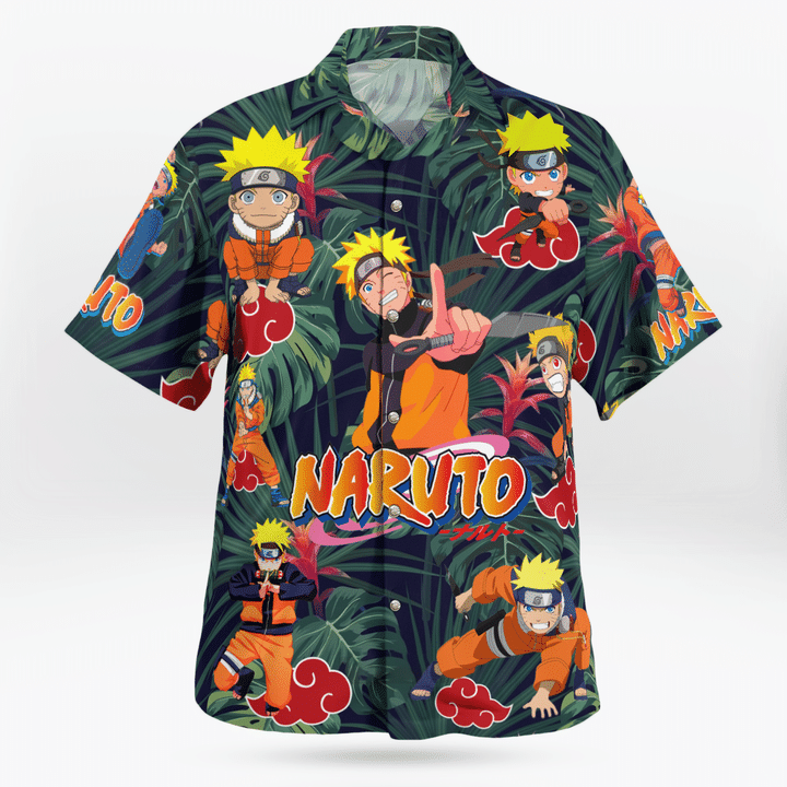 Naruto Hawaiian Shirt 2 Naruto Hawaiian Shirt1