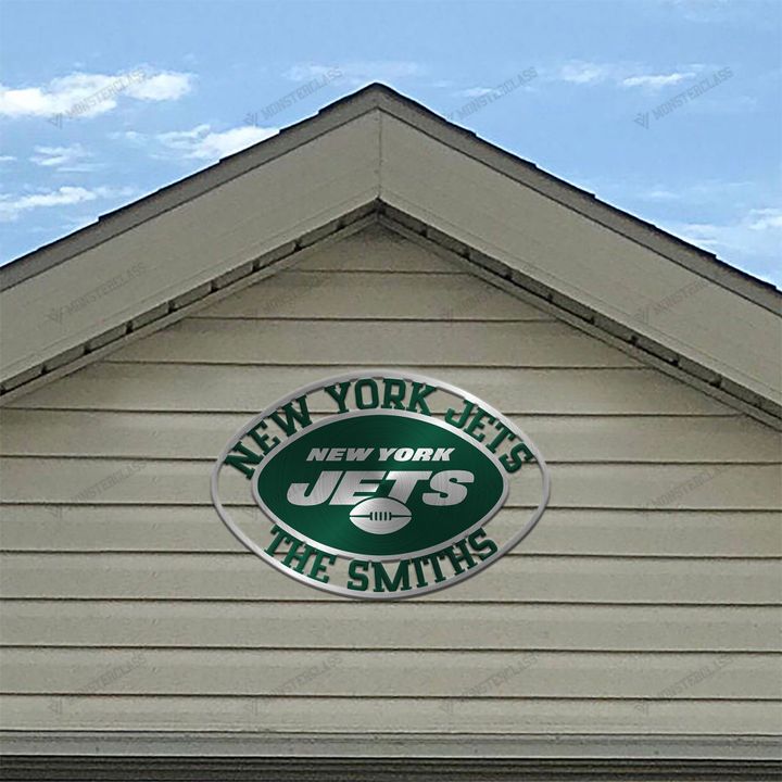 New York Jets customized cut metal sign wall decor 3 New York Jets customized cut metal sign wall decor4