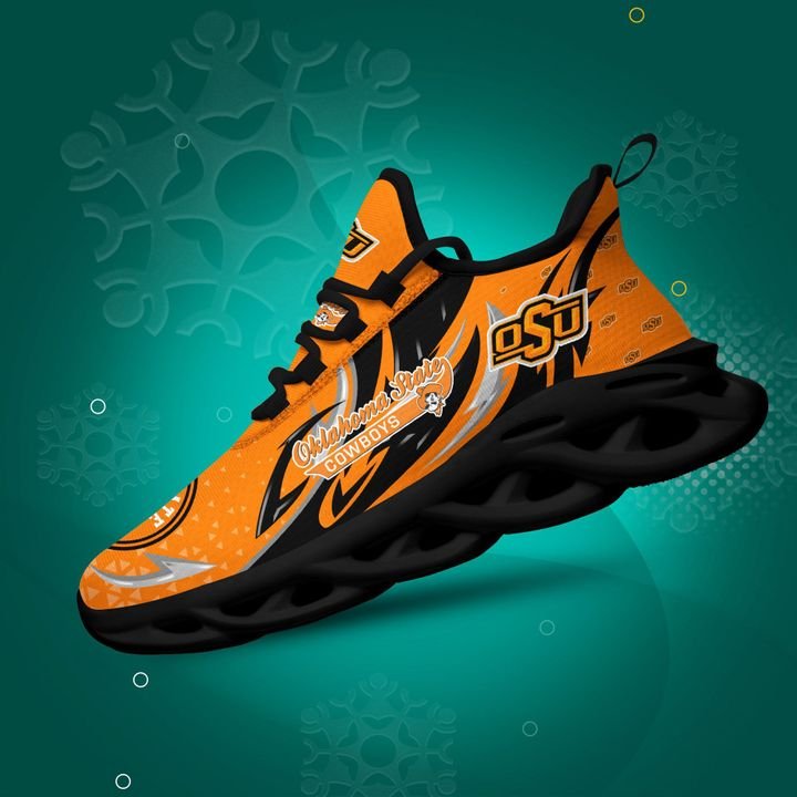 Oklahoma State Cowboys clunky Max Soul High Top Shoes 4