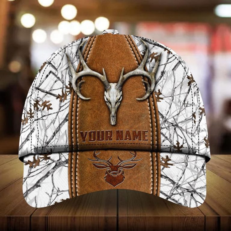 Personalized Deer hunting custom name cap 1