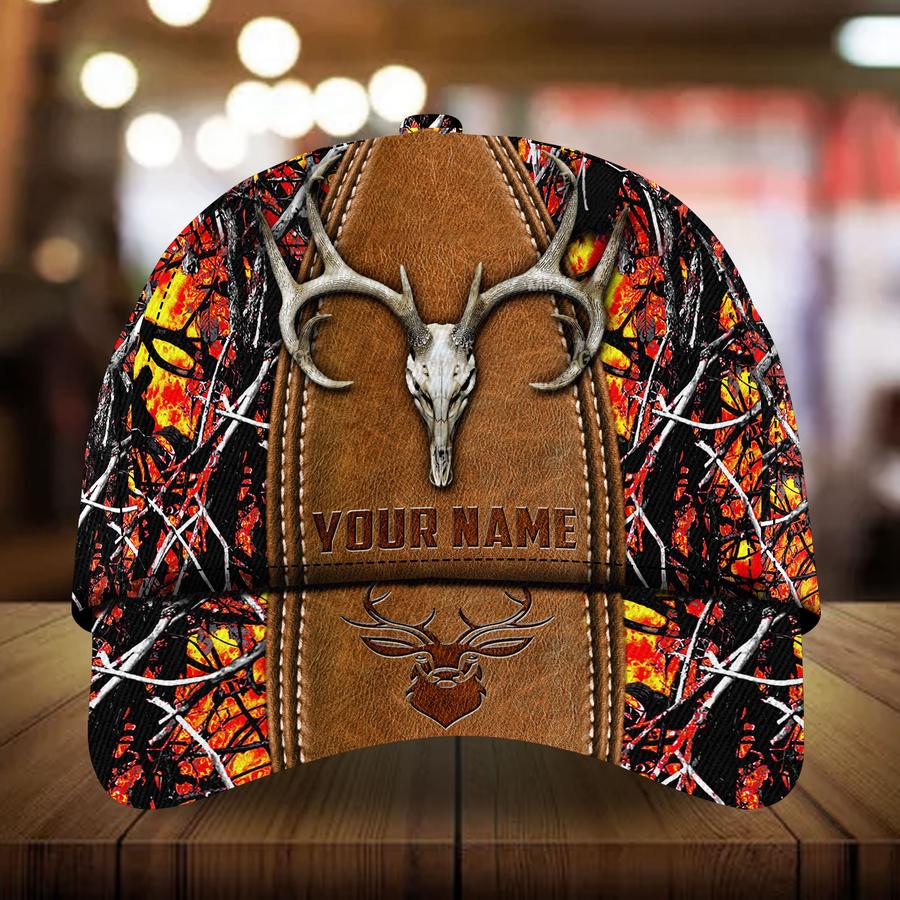 Personalized Deer hunting custom name cap 6