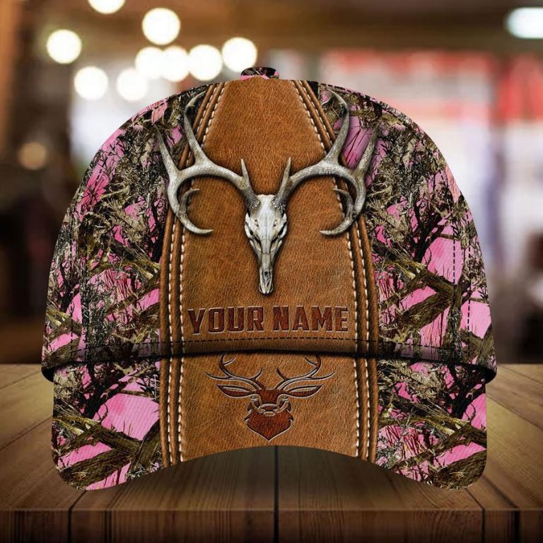 Personalized Deer hunting custom name cap 7