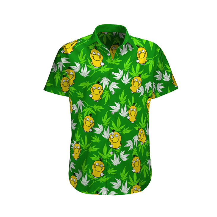 Psyduck tropical hawaiian shirt2