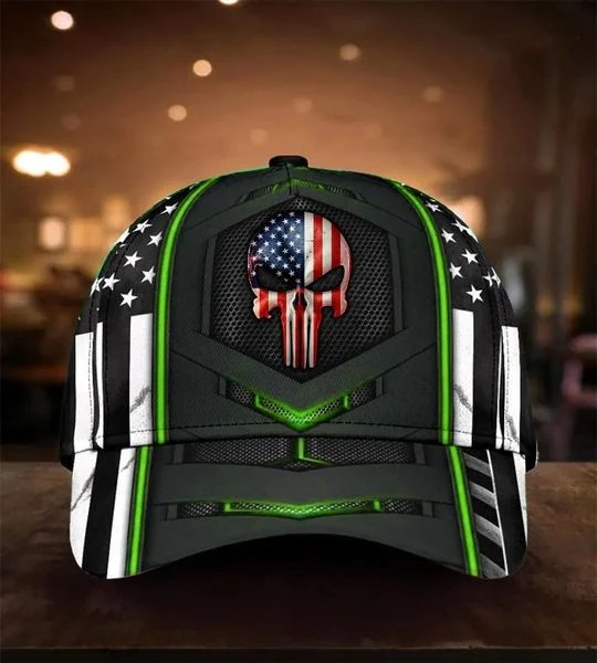 Punisher Skull American flag cap hat 4 Punisher Skull American flag cap hat 4