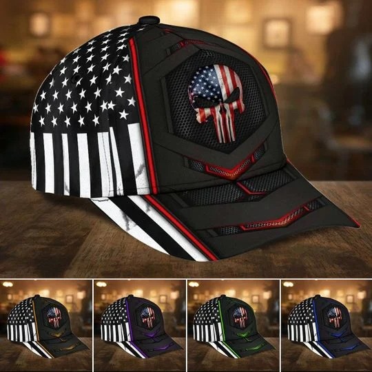 Punisher Skull American flag cap hat 7 Punisher Skull American flag cap hat 7