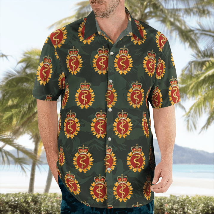 Royal canadian medical service (rcms) hawaiian shirt 18 Royal canadian medical service rcms hawaiian shirt1