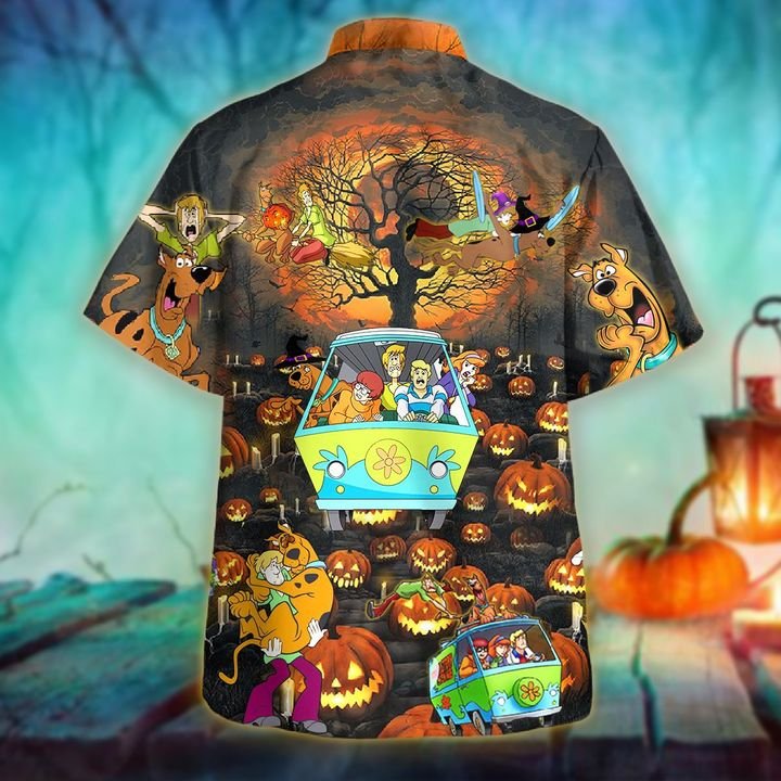 SCBD Scoopy Doo Halloween Hawaiian Shirt 2 SCBD Scoopy Doo Halloween Hawaiian Shirt