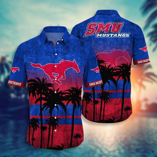 SMU Mustangs Hawaiian Shirt