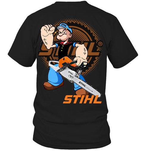 STIHL Popeye shirt hoodie 5 STIHL Popeye shirt hoodie 4