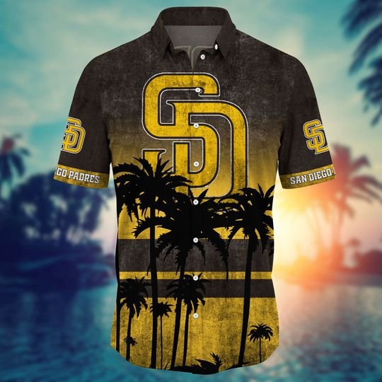 San Diego Padres MLB Summer Hawaiian Shirt short1