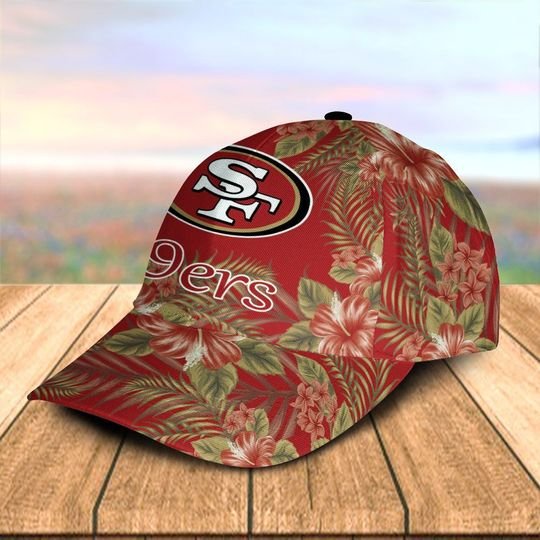 San Francisco 49ers Tropical Flower Classic Cap 4 San Francisco 49ers Tropical Flower Classic Cap2