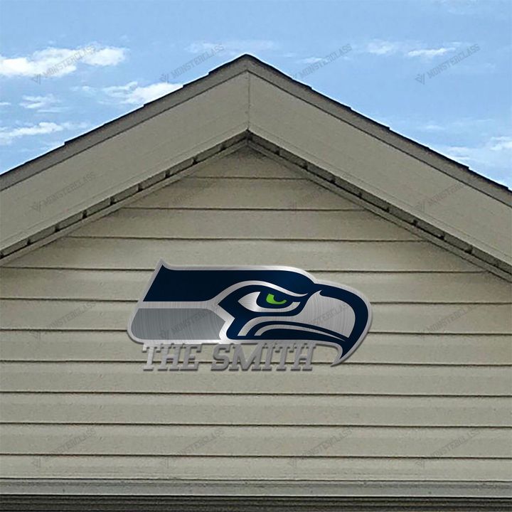 Seattle Seahawks customized cut metal sign wall decor 3 Seattle Seahawks customized cut metal sign wall decor4