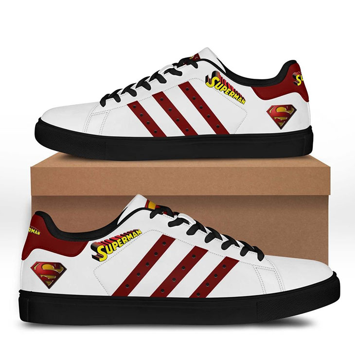 Superman Stan Smith Low Top Shoes
