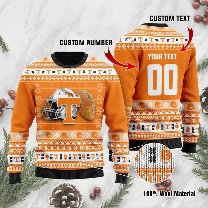 Tennessee Volunteers Custom Ugly Christmas Sweater 1