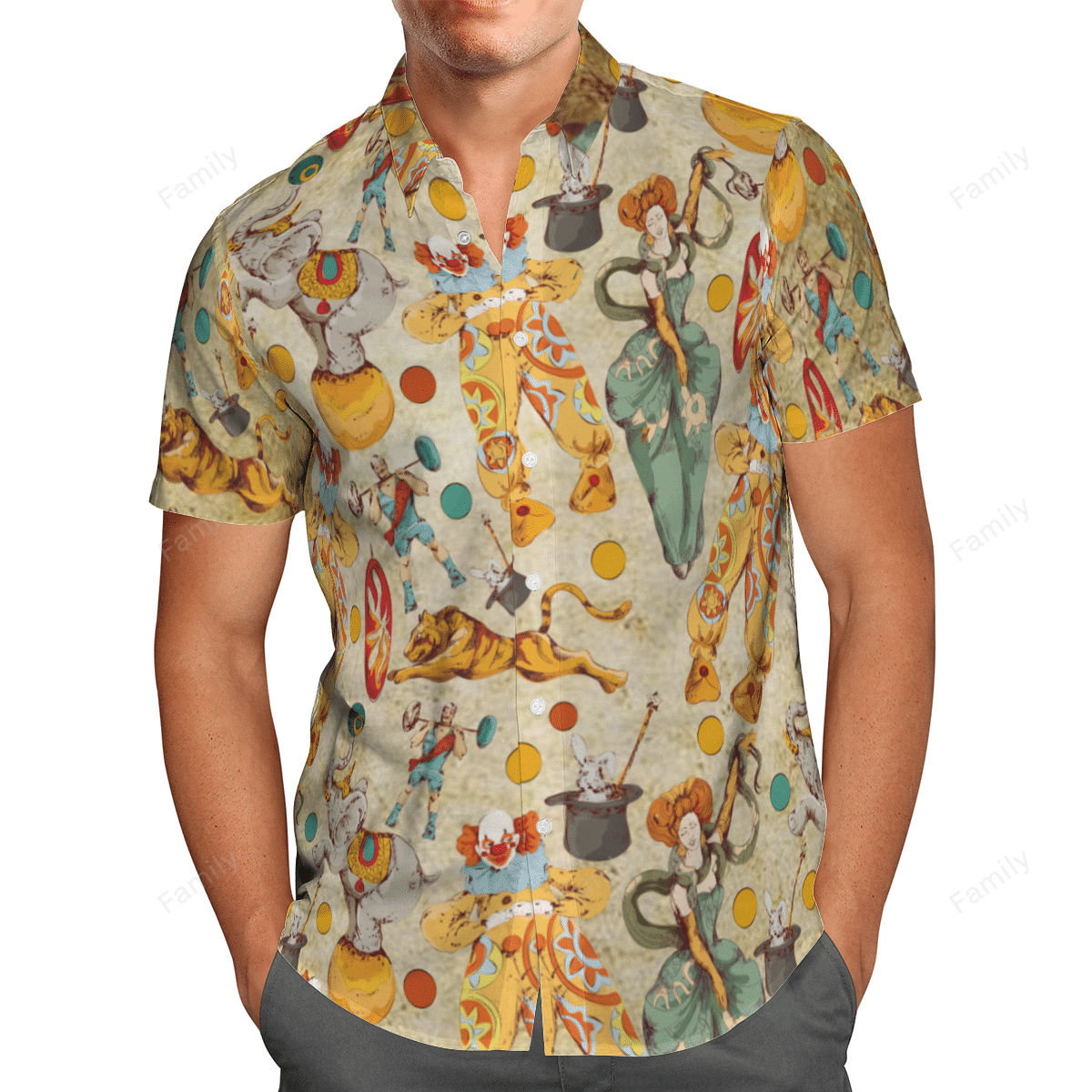 The Circus Retro Hawaiian shirt 2