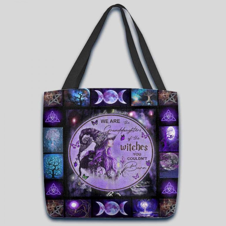 Triple Moon Wicked Witch Halloween tote bag 3