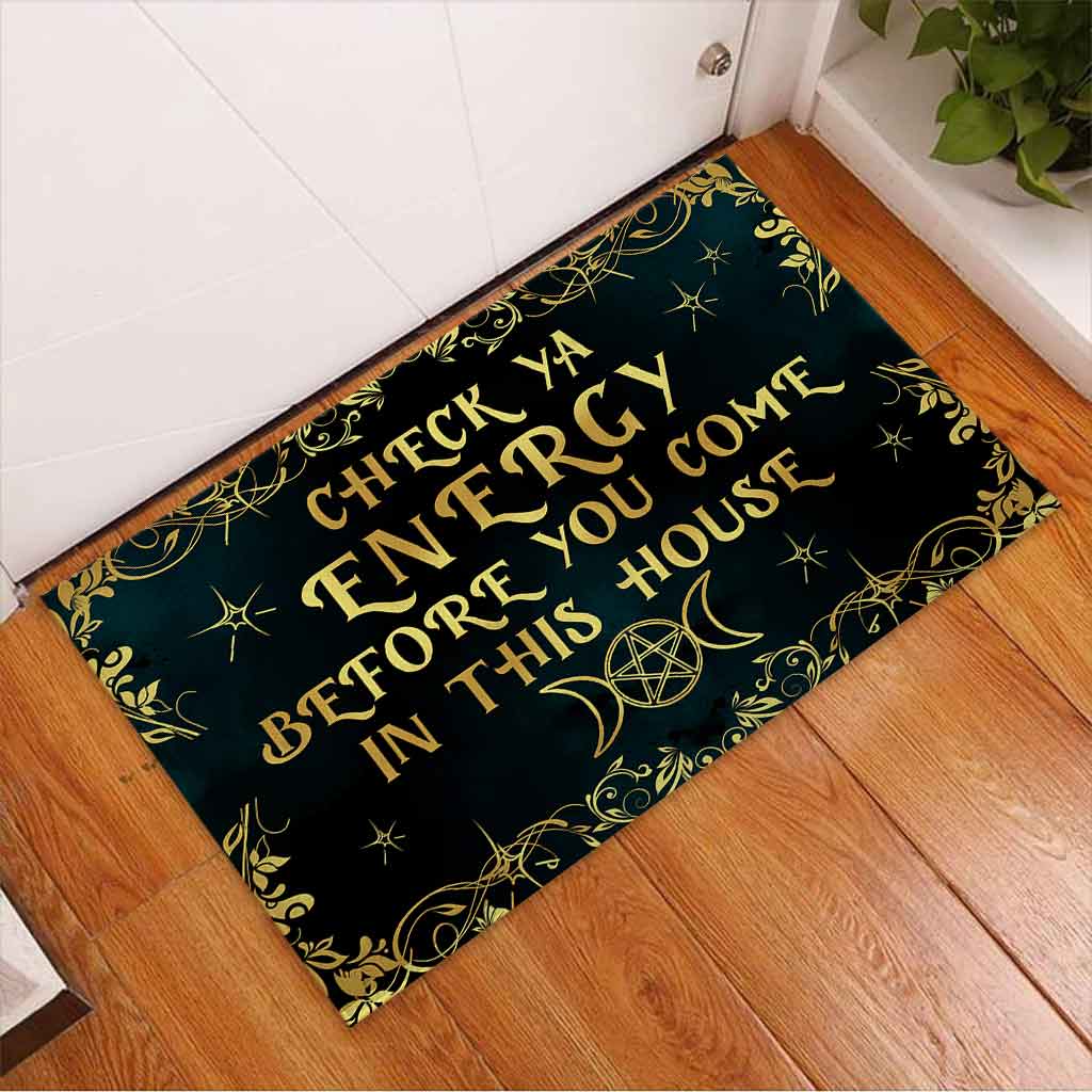 Triple moon Witch check ya energy before you come in this house Doormat 3 Triple moon Witch check ya energy before you come in this house Doormat 4