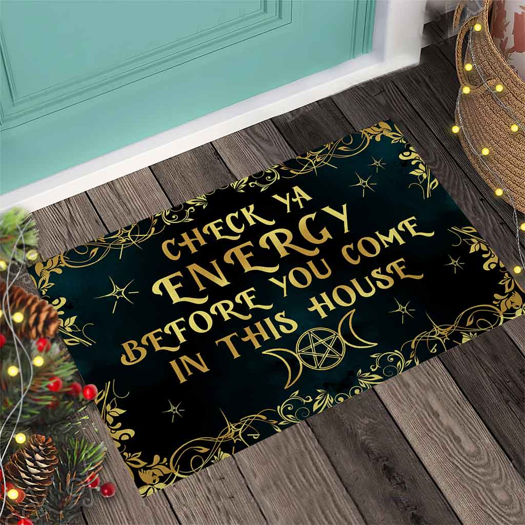 Triple moon Witch check ya energy before you come in this house Doormat 4 Triple moon Witch check ya energy before you come in this house Doormat 5