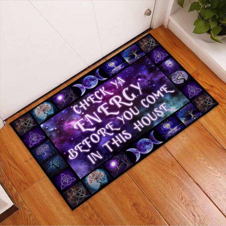 Triple moon Witch check ya energy before you come in this house Doormat (8) Triple moon Witch check ya energy before you come in this house Doormat 8