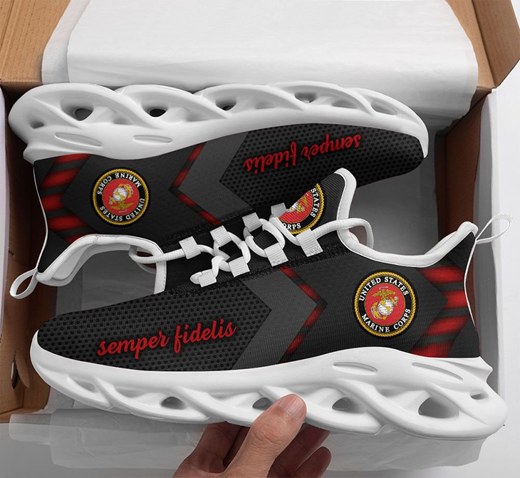 United States Marine Corp US Marine clunky max soul yeezy shoes 6 U.S MARINE MAX SOUL SHOES5