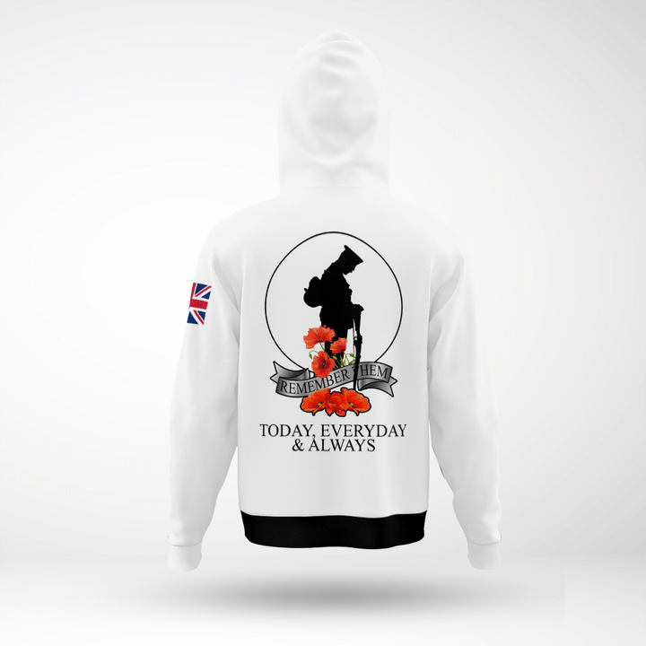 UK Veteran Remember Them To Day Everyday And Always 3d Hoodie And Shirt5
