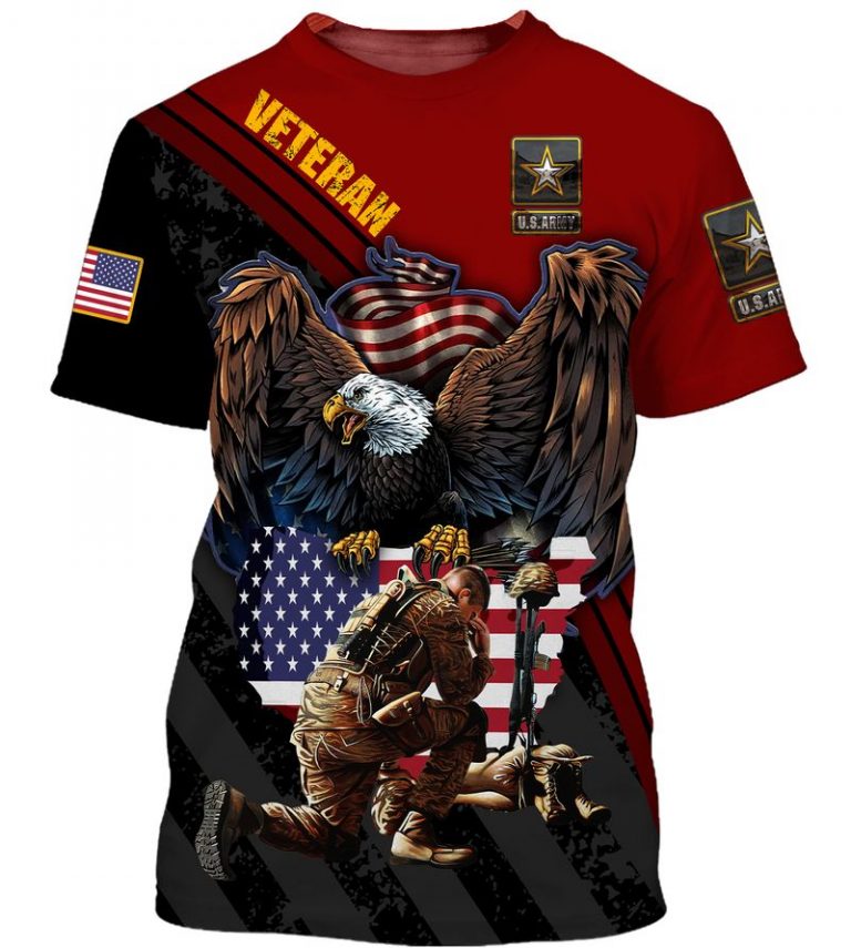 US Army Veteran Eagle American flag 3d shirt, hoodie 3 US Army Veteran Eagle American flag 3d shirt hoodie 3