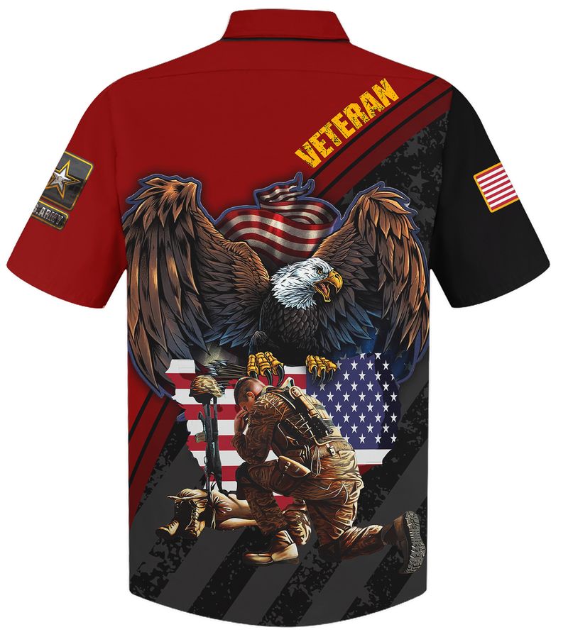 US Army Veteran Eagle American flag 3d shirt hoodie 7 US Army Veteran Eagle American flag 3d shirt hoodie 6