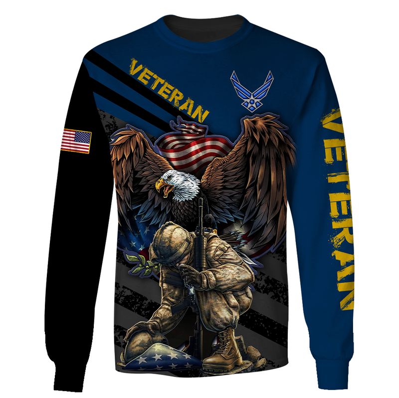 USAF veteran eagle 3d shirt hoodie 3 USAF veteran eagle 3d shirt hoodie 2