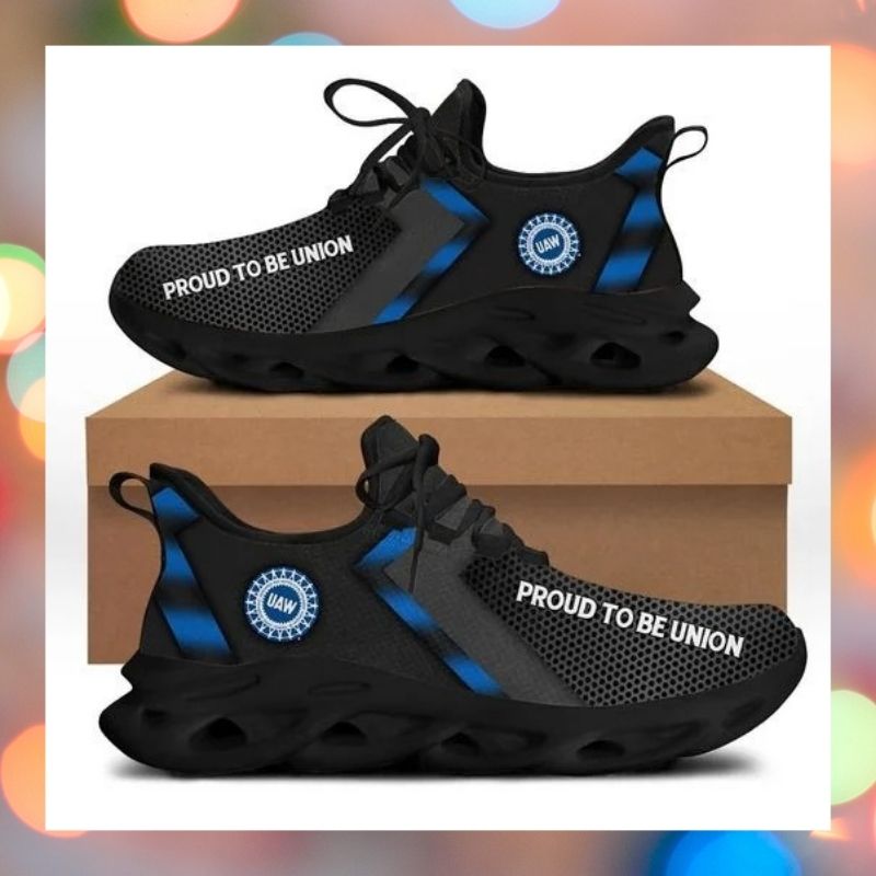 United Auto Workers proud to be union max soul clunky sneaker shoes 3 United Auto Workers proud to be union max soul clunky sneaker shoes 2