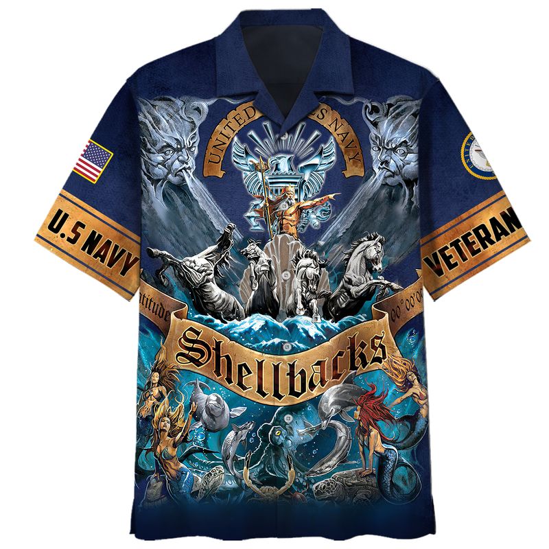 United States Navy Poseidon God Shellbacks 3d shirt hoodie 3 United States Navy Poseidon God 3d shirt hoodie