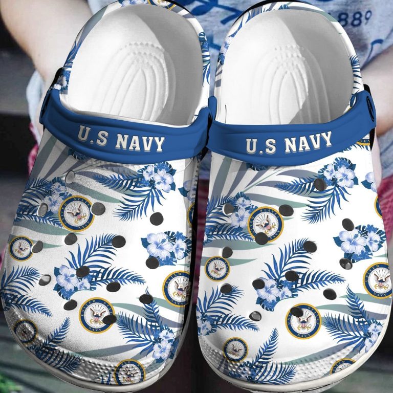 United States Navy crocband Clog Shoes