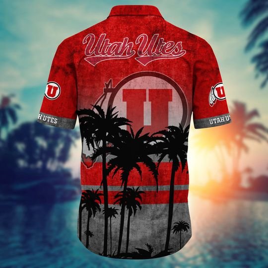 Utah Utes Hawaiian Shirt 3 Utah Utes Hawaiian Shirt2