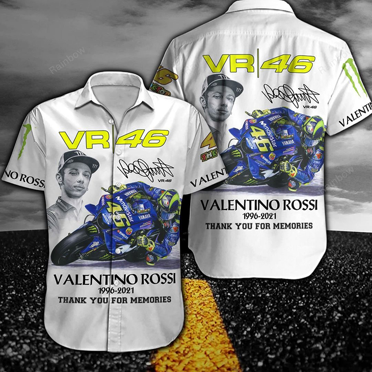 Valenting Rossi VR446 Hawaiian Shirt