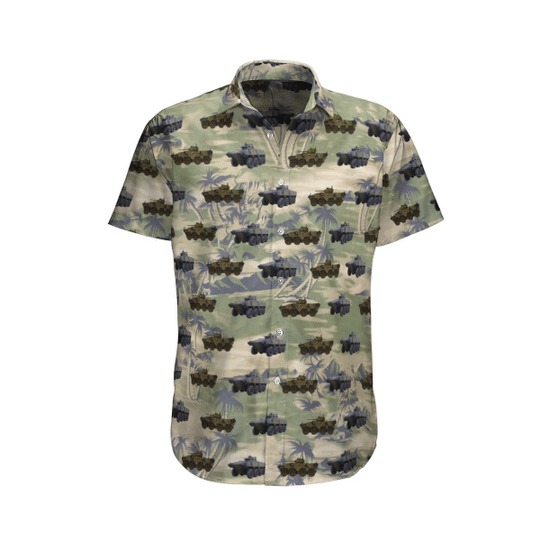 Vbci French Army Hawaiian Shirt 1