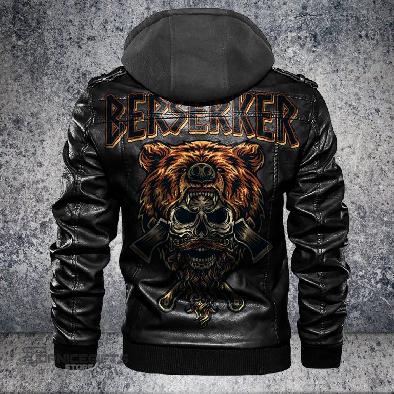 Viking Bersekker leather jacket 1