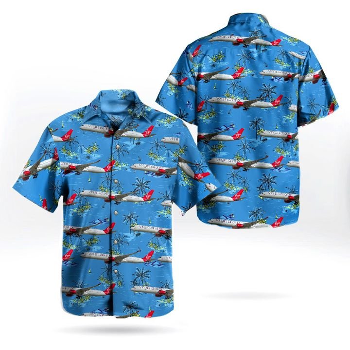 Virgin atlantic airbus a350 1041 hawaiian shirt