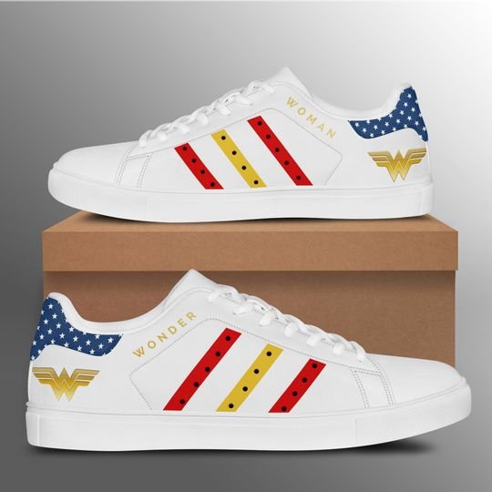 4-Wonder woman stan smith low top shoes (1) 4 Wonder woman stan smith low top shoes 1