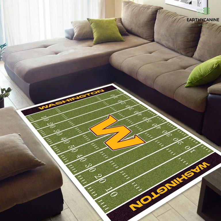 Washington Football team W stadium rug 1