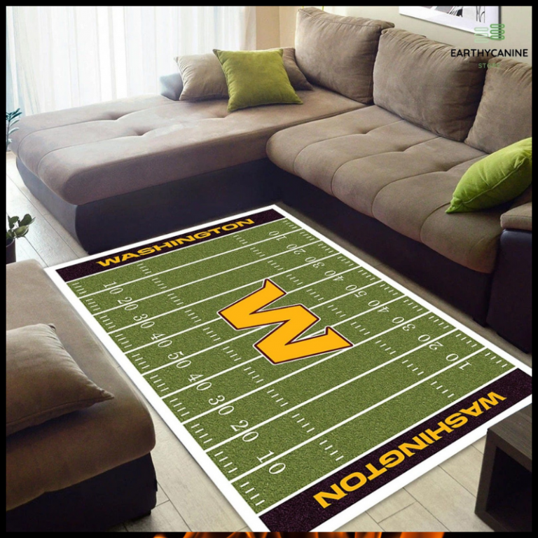 Washington Football team W stadium rug 2