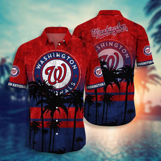 Washington Nationals Hawaiian Shirt
