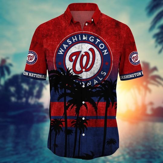 Washington Nationals Hawaiian Shirt1