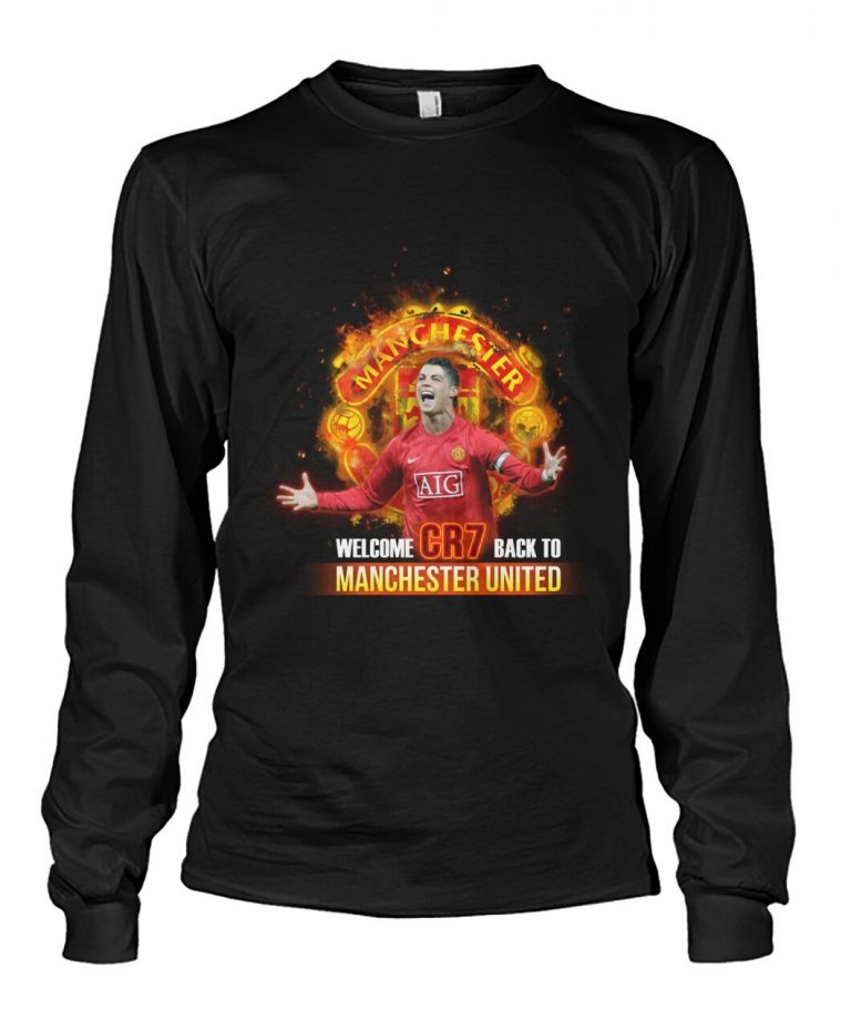 Welcome CR7 back to Manchester United 3d hoodie and shirt 1