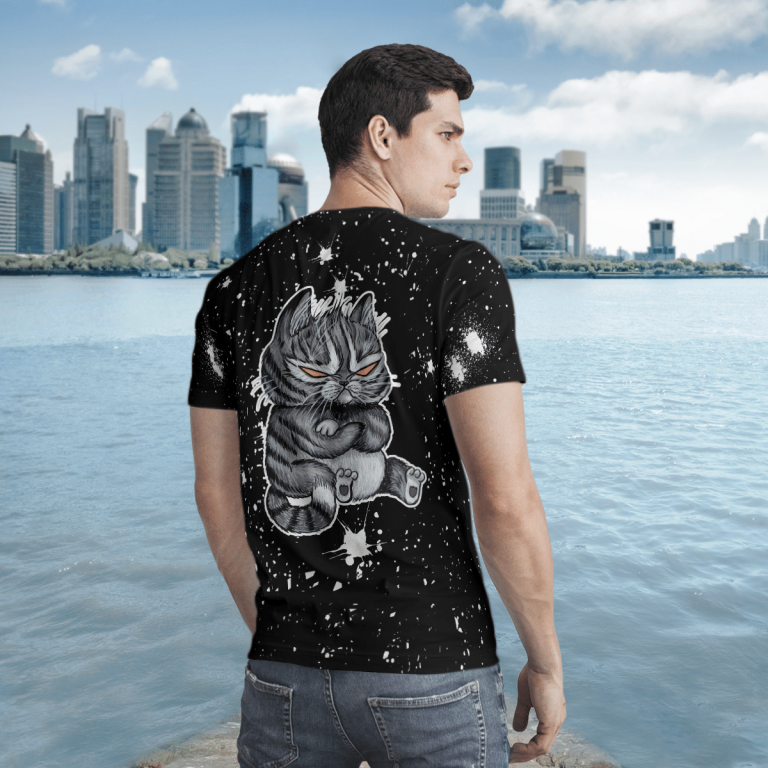 What Day Is Today who care I'm Retired Black Cat bleach T shirt (3) What Day Is Today who care Im Retired Black Cat bleach T shirt 3