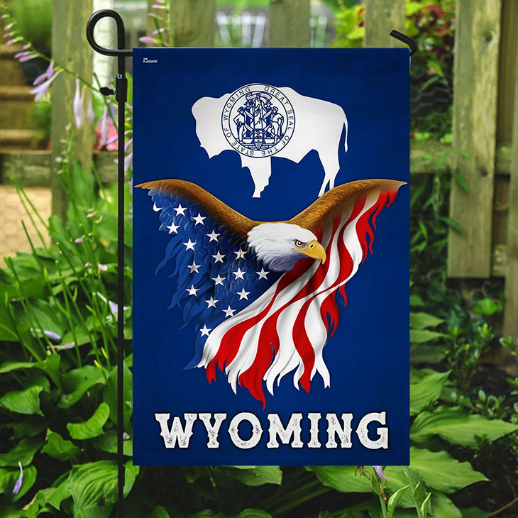 Wyoming Eagle Flag 5 Wyoming Eagle Flag3