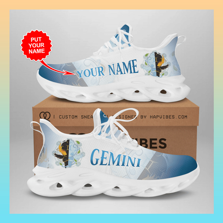 Zodiac Gemini Clunky Max soul Custom Name shoes 4 Zodiac Gemini Clunky Max soul Custom Name shoes