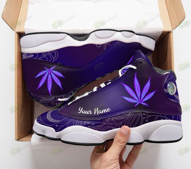 SUMMARY OUR TOP 10 FASHION FASHION MODELS IN SEPTEMBER 28 Psychedelic Cannabis Leaf Personalized Custom Name Air Jodan 13 Sneakers